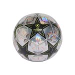 Ballon de foot entranement (taille 5) tpe ucl noir / gris / argent