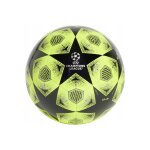 Ballon de foot style ligue europa uefa (taille 5) 24 / 25 knockout noir / jaune