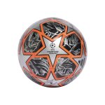 Ballon de foot (taille 3) tpu champions league ucl club noir / orange