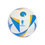 Ballon de foot (taille 4) tpu fussballliebe euro24 club blanc