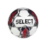 Ballon de foot (taille 5) tempo tb blanc / rouge