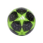 Ballon de foot (taille 5) tpu ucl club noir / vert