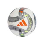 Ballon de foot (taille 5) uefa nations league pro blanc / gris / argent