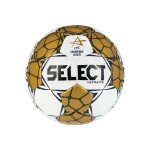Ballon de handball style ligue des champions ehf (taille 3) ultimate blanc / jaune or