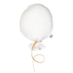 Ballon mural d�coratif en gaze de coton blanc
