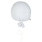 Ballon mural d�coratif en gaze de coton gris