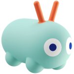 Ballon sauteur skippi vert d'eau, rouge