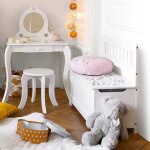 Banc avec coffre enfant - core blanc