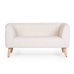 Banc enfant teddy blanc