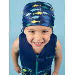 Bandana de plage anti - uv bleu marine