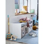 Banquette sirius blanc / gris Banquette sirius blanc / gris