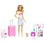 Barbie coffret poup�e malibu en voyage avec chiot multicolore