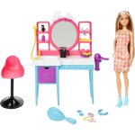 Barbie - coffret salon de coiffure multicolore