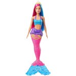 Barbie dreamtopia sirene poupée mannequin - rose multicolore Barbie dreamtopia sirene poupée mannequin - rose multicolore