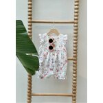 Barboteuse b�b� en gaze de coton anaelle rose