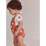Barboteuse en coton imprim� multicolore