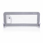 Barri�re de lit 2 - en - 1 de 150 cm pliable h�risson gris