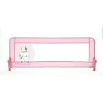 Barrire de lit filet 2 en 1 rose