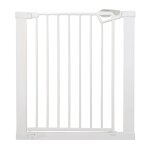Barri�re de s�curit� extensible en m�tal sans per�age easysafe + blanc