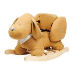 Bascule charlie le chien caramel marron Bascule charlie le chien caramel marron