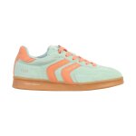 Baskets basses � lacets aqua