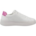 Baskets basses � lacets blanc