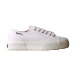 Baskets basses � lacets blanc