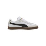 Baskets basses � lacets blanc noir