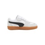 Baskets basses � lacets blanc noir