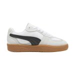 Baskets basses � lacets blanc noir