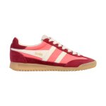 Baskets basses � lacets bubblegum cerise off white