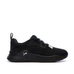 Baskets basses � lacets noir