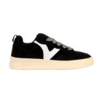 Baskets basses � lacets noir