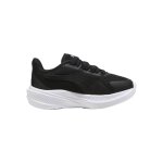 Baskets basses � lacets noir blanc