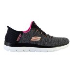 Baskets basses � lacets noir multi