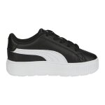 Baskets basses � lacets puma noir blanc