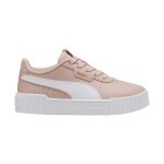 Baskets basses  lacets rose quartz blanc