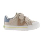 Baskets basses � scratch beige