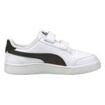 Baskets basses À scratch blanc noir or Baskets basses À scratch blanc noir or
