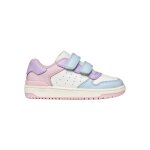 Baskets basses � scratch cristal lilac clair