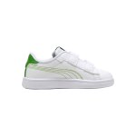 Baskets basses � scratch - gar�on blanc vert fruit