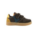 Baskets basses  scratch kaki