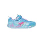 Baskets basses � scratch mermaid dreams - fille bleu multi