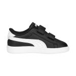 Baskets basses � scratch noir blanc