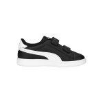 Baskets basses  scratch puma noir puma blanc