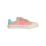 Baskets basses  scratch rose