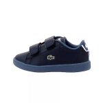 Baskets b�b� en cuir bleu