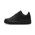 Baskets b�b� en cuir noir