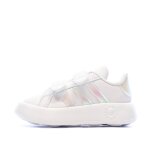 Baskets b�b� fille grand court 2. 0 cf blanc