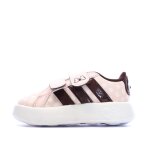 Baskets b�b� fille minnie grand court rose